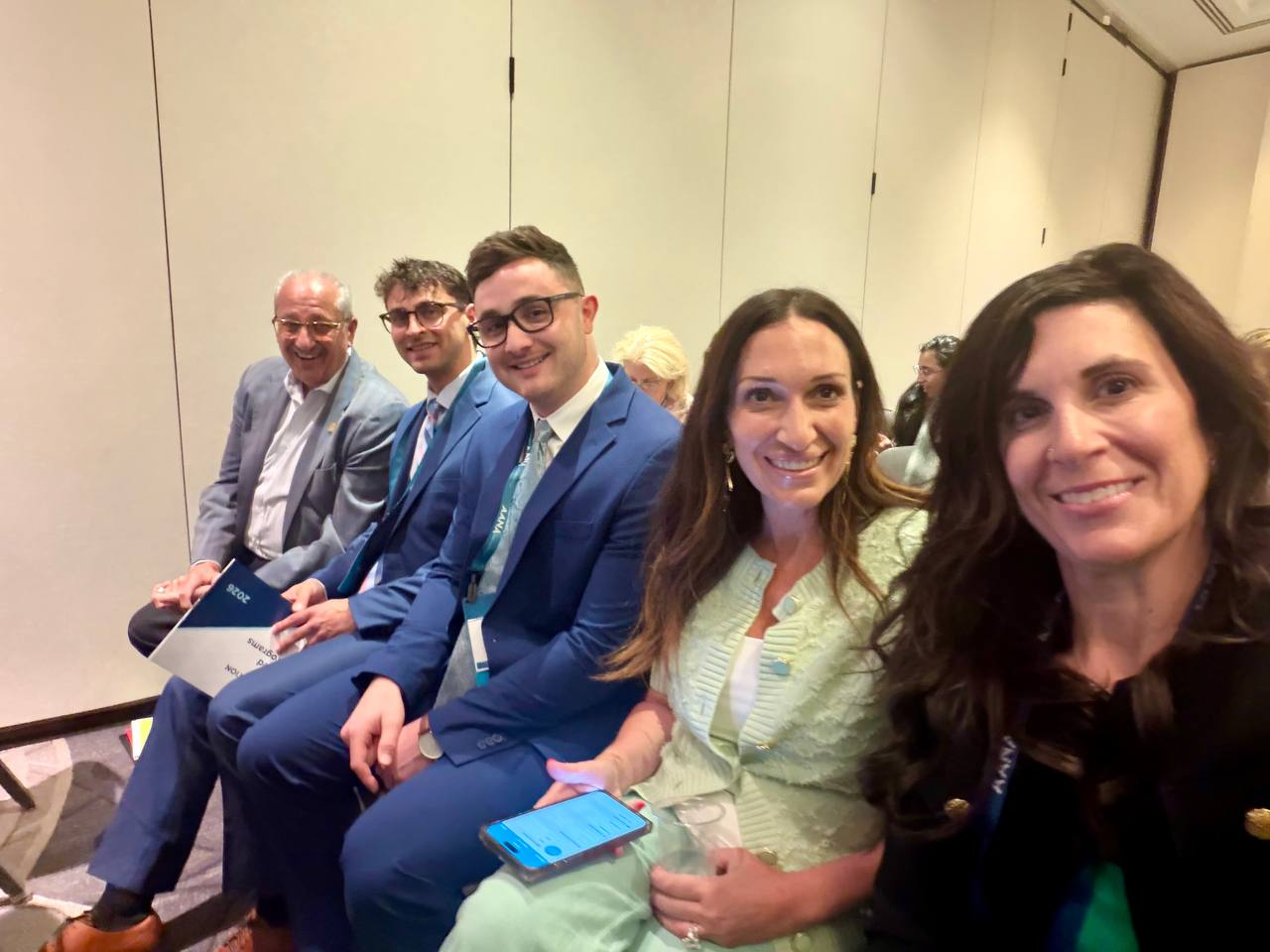 RIANA delegation attending an AANA session